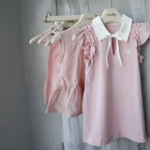 蝴蝶結娃娃領洋裝